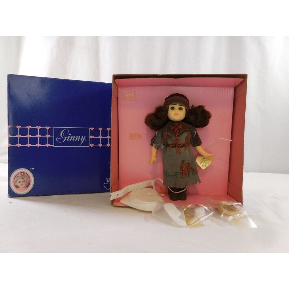 1987 Vogue Dolls- Ginny Pocahontas‎ W/Accessories #71-2020 W/Box Vintage